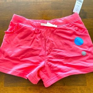 Girls pink shorts